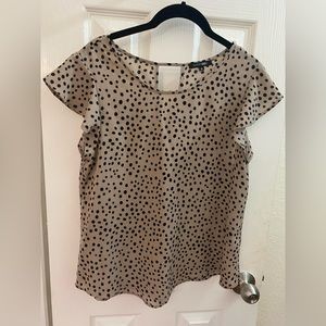Papermoon Kiera Keyhole Back Blouse Size M (Stitchfix)